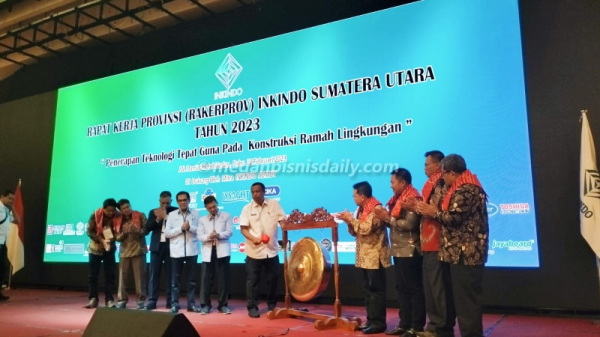 Rakerprov Inkindo Sumut, Ketum Erie Heryadi Desak Jokowi Terbitkan Perpres Peningkatan Daya Saing Konsultan